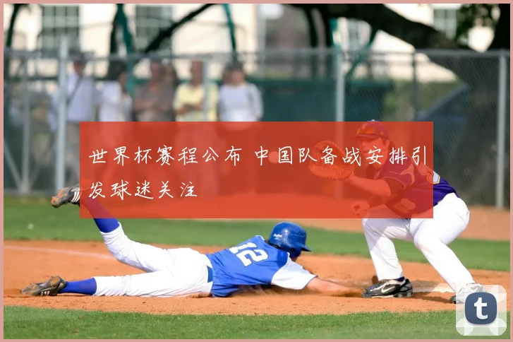 世界杯赛程公布 中国队备战安排引发球迷关注